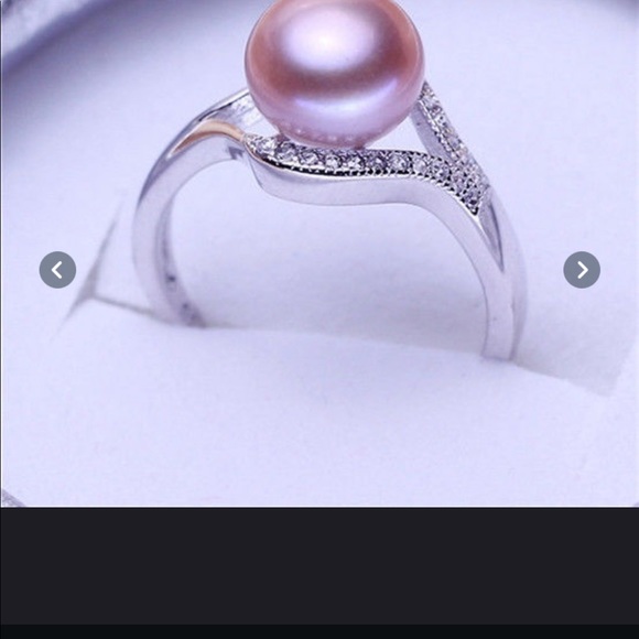 Women’s Pearl Pink Ring - Picture 3 of 5